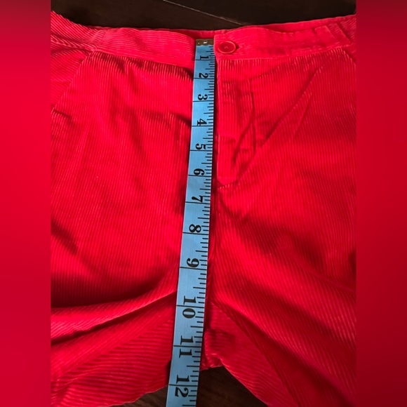 MM6 Maison Martin Margiela Corduroy Pants Women’s 42 /30x31.5 Red Designer NWT - Picture 9 of 12